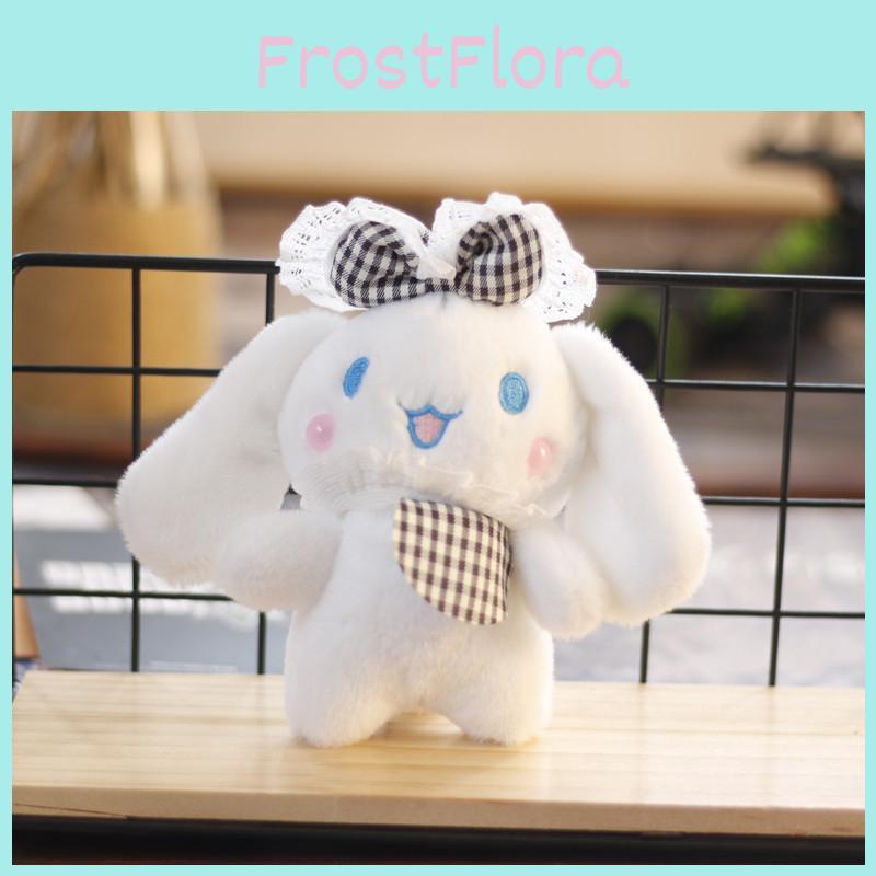 Adorable Cute Plush Toy Cinnamon Dog Keychain Soft Bunny Doll Bag Charm