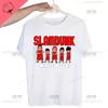 Classic Japanese Anime Harajuku SLAM DUNK Tshirt for Men Short Sleeve Man Tops T Shirt for Male White Casual T Shirt Women Tees