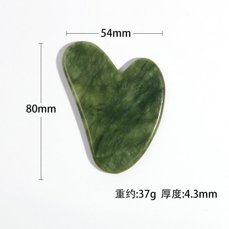 

Натуральный камень Гуаша нефрит, красота для лица, скребковые массажные инструменты, прочный уход за кожей лица, Гуаша СПА, физиотерапия, роликовый ролик Gue Che