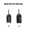 Leather Car Flip Key Case Cover Shell Smart Remote Holder For Honda Civic 4d 9th Gen 10 Accord XRV Life Jazz Crv Fit CR-V Crider