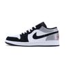 Jordan Air Jordan 1 Slip Resistant Abrasion Resistant Low top Vintage Basketball Shoes Unisex Black White HF3148-106(Team448-just)