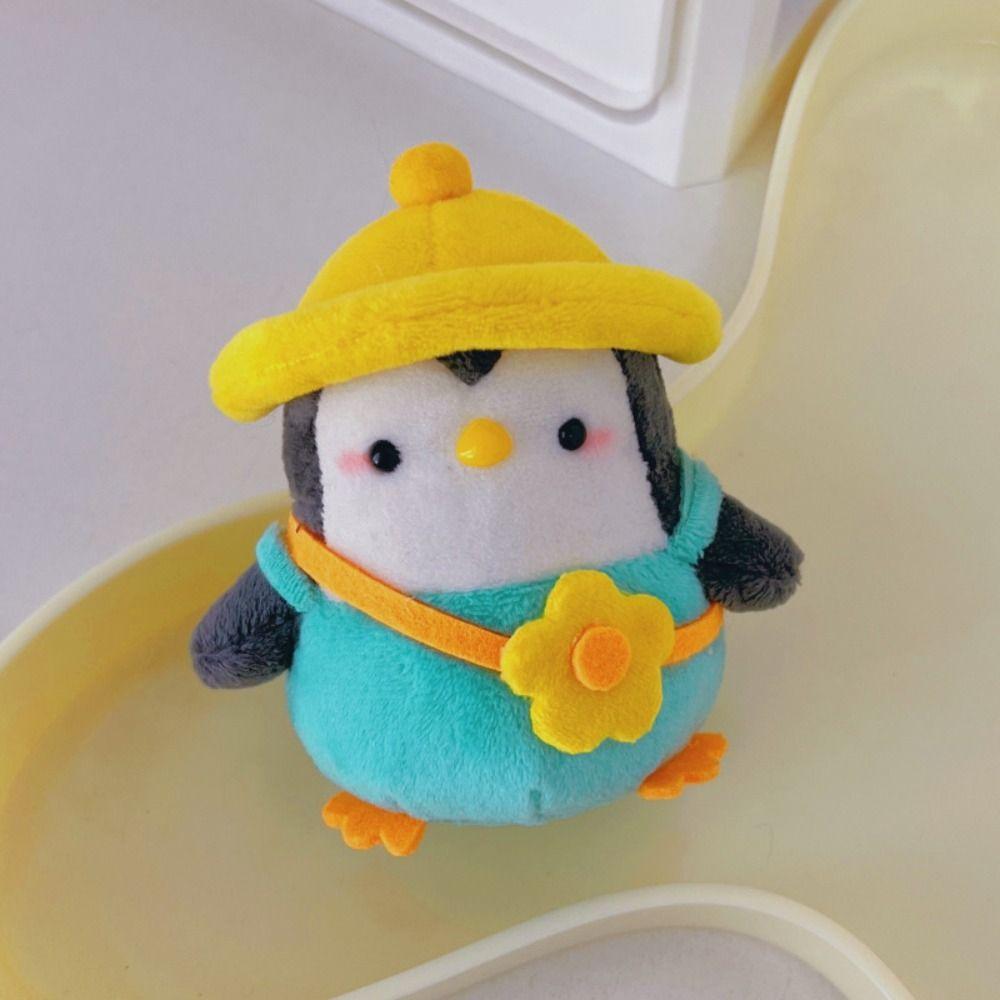 

Cartoon Doll Backpack Charms Bag Pendant Cartoon Pendant Creative Cute Penguin Keychain Gift style 4