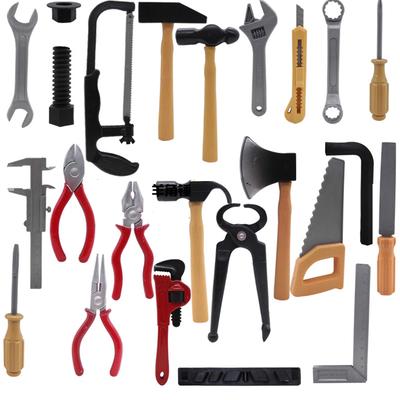 14Pcs Repair Tool Set Simulation Wrench Pliers Saw Hammer DIY Kids Puzzle Toys