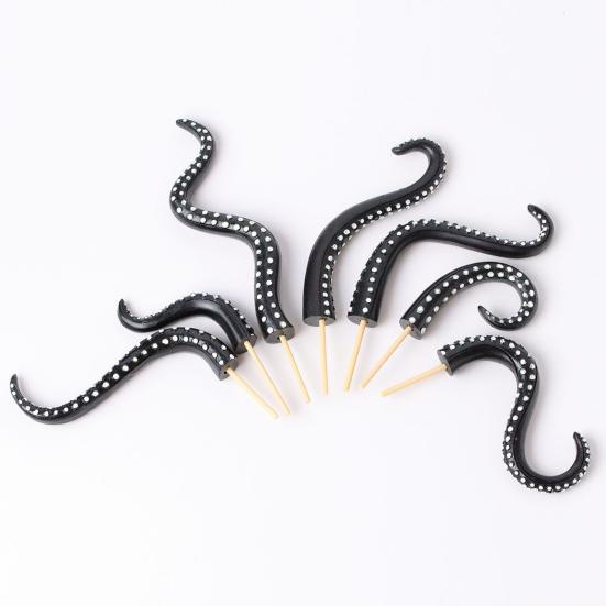 7Pcs/Set Planter Insert Tentacles Flower Pot Decoration Realistic Octopus Tentacles for Garden Balcony Indoor Potted Plants Decor