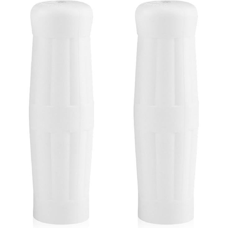 

Keenso 1 -7/8 Rubber Motorcycle Handlebar Hand Grips, Universal Antiskid Handlebars Vintage Classic Handlebar Hand Grips Bar, Coke Bottle белый