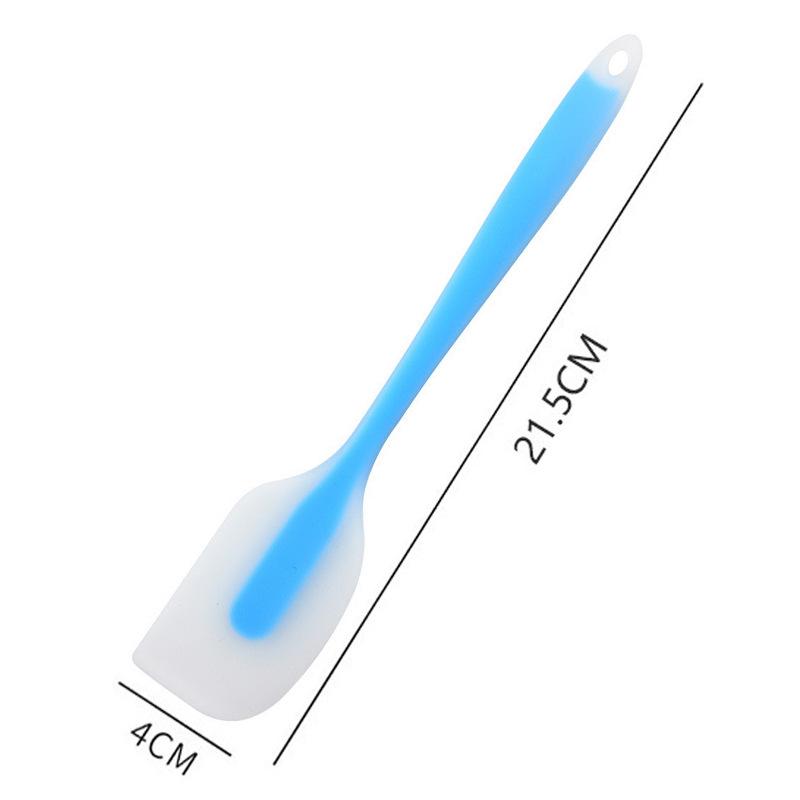 Silicone Spatula Cream Butter Cooking Baking Spatula Heat Resistant Utensils Scrape Decorator Translucent Kitchen Baking Tools