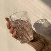 10oz Glas Wasserbecher Twist Faltflasche Haushalt Fruchtsaft Teetasse Lieblicher Bierbecher Ins Stil Koreanische Milchtassen Kaffeetasse