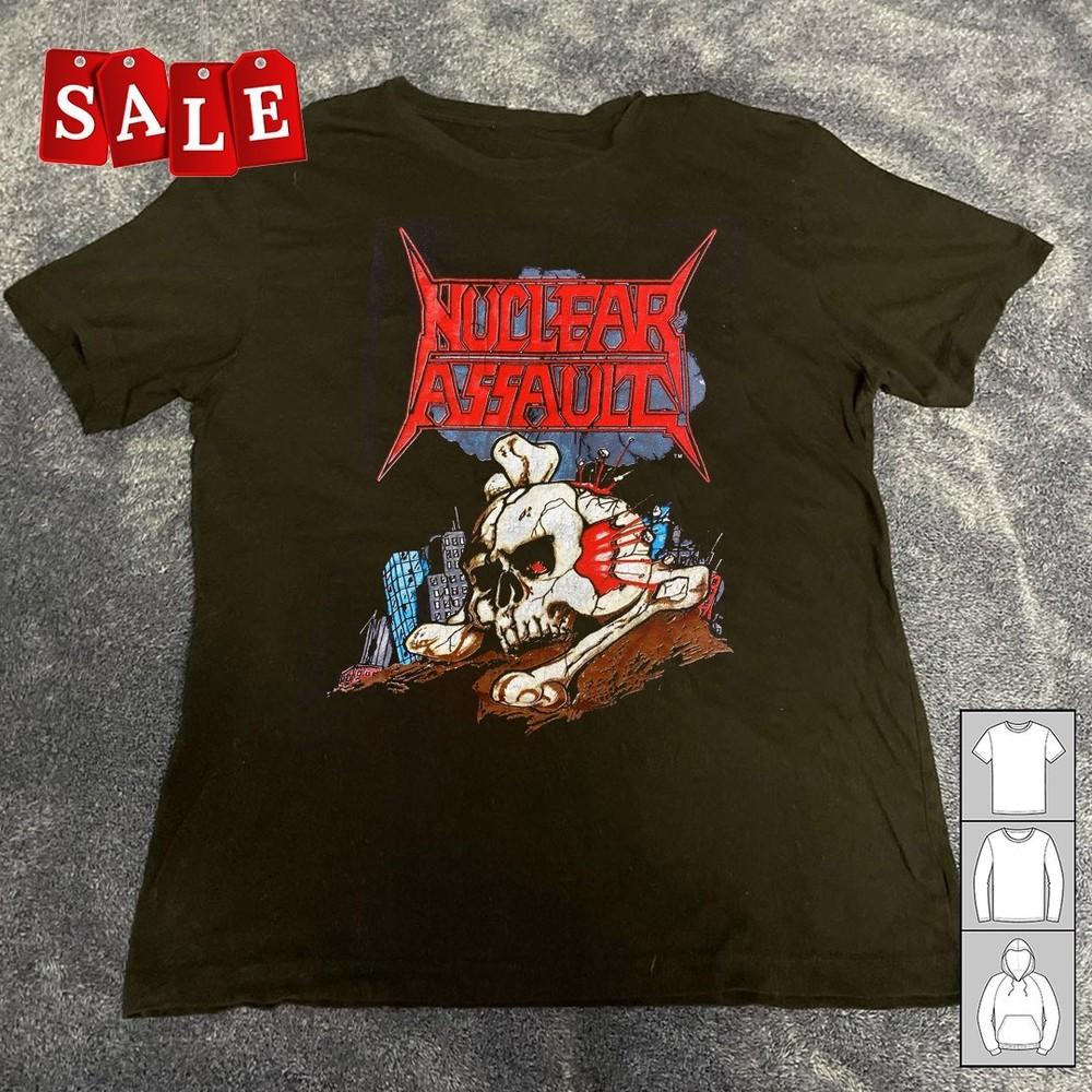 New Vintage NUCLEAR ASSAULT BAND 1990 Gift For Fans Unisex S5XL Shirt BI286 Unisex T-Shirt XXXL
