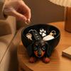 Süßer Schreibtisch-Organizer 3D-gedruckte Dackel-Aufbewahrungsschale, Harz-Hundeform für Schlüssel Schmuck, Dekorativer Kreativer Snackteller Schmuckschale,