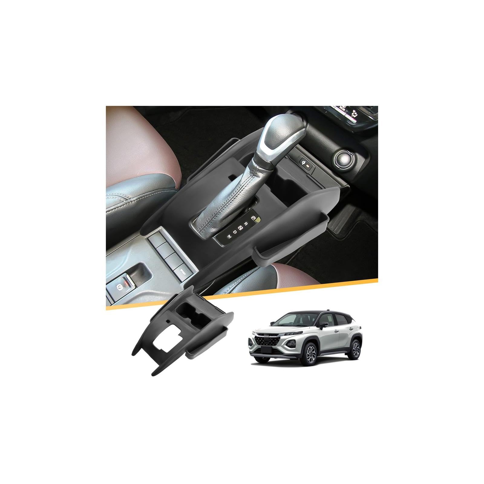 

LFOTPP Suzuki Fronx Накладка на консоль из силикона, тип WEB3S, коврик для консоли, защитный Suzuki Fronx чёрный