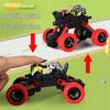 Durable Pull-back Stunt Car with Big Wheels for Kids
