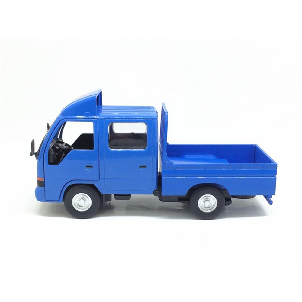 Model de mașină 1/32 pentru camion ușor Isuzu Model de metal turnat sub presiune Simulare de inginerie Vehicul de transport, camion de turnare