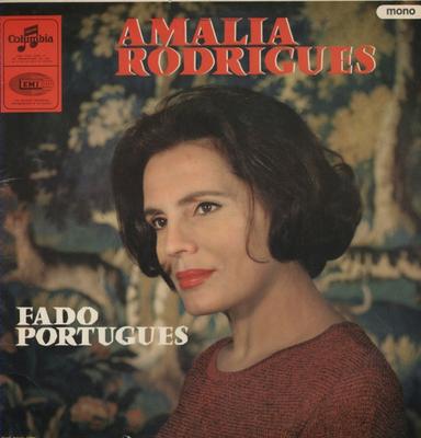 Disco LP AMÁLIA RODRIGUES - Fado Português SX6070 Columbia 1965 Reino Unido Folk Usado