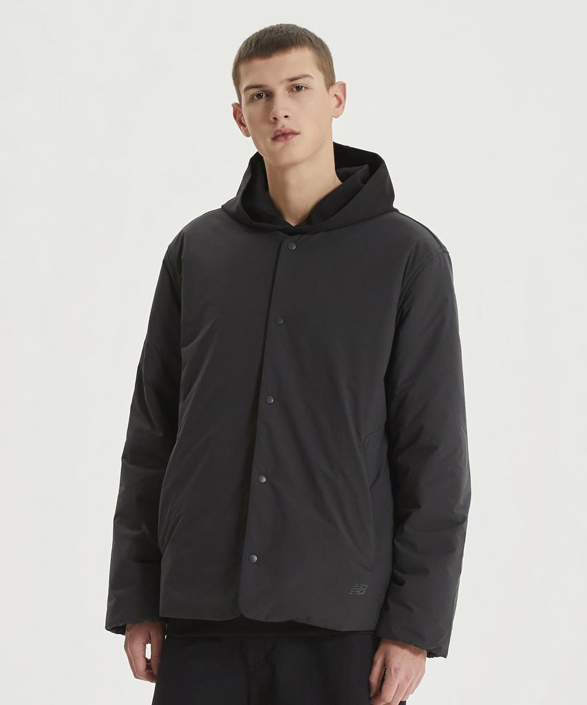 New Balance Nbnqf4M931 / Men Cloud Padded Cardigan (Charcoal)