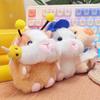 Hamster Plush Toy Keychain With Pp Cotton Filling For Kids And Collectors