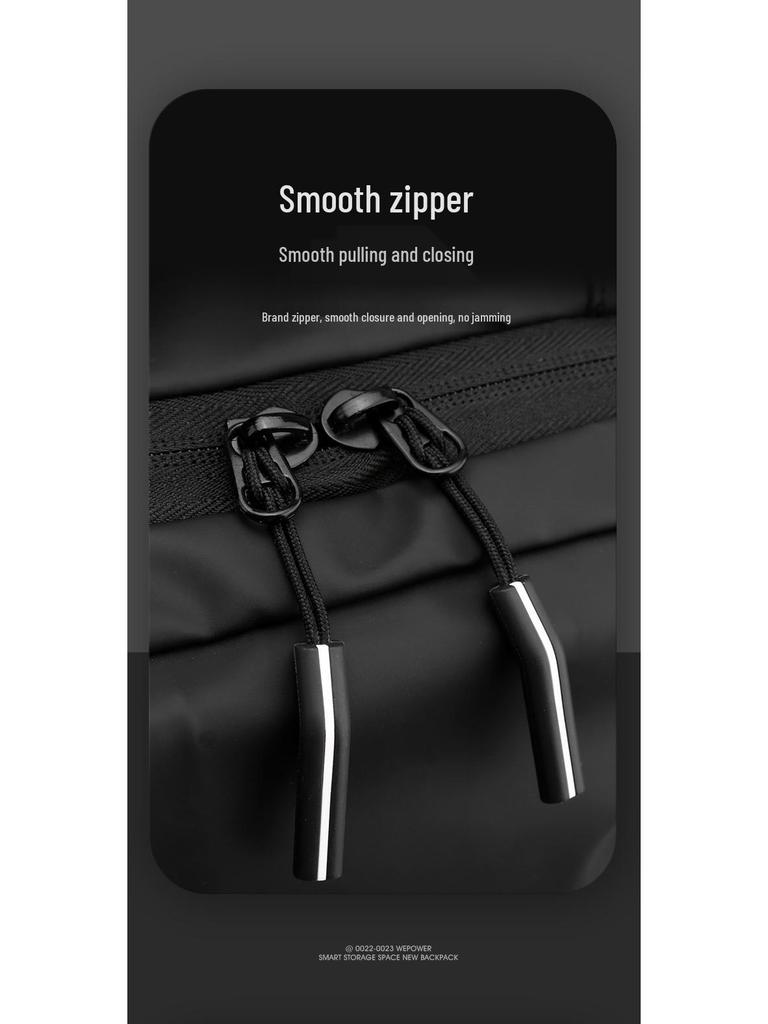 Unisex Large Capacity Fashion Backpack: Trendy, Waterproof, High-End Commuter and Travel Bag with Laptop Compartment