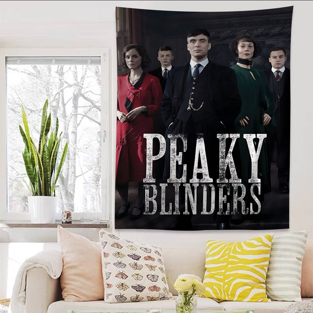 

Movie PPeaky BBlinders TV Colorful Tapestry Wall Hanging Hanging Tarot Hippie Wall Rugs Dorm Wall Art Decor 74x94cm(29x37in)