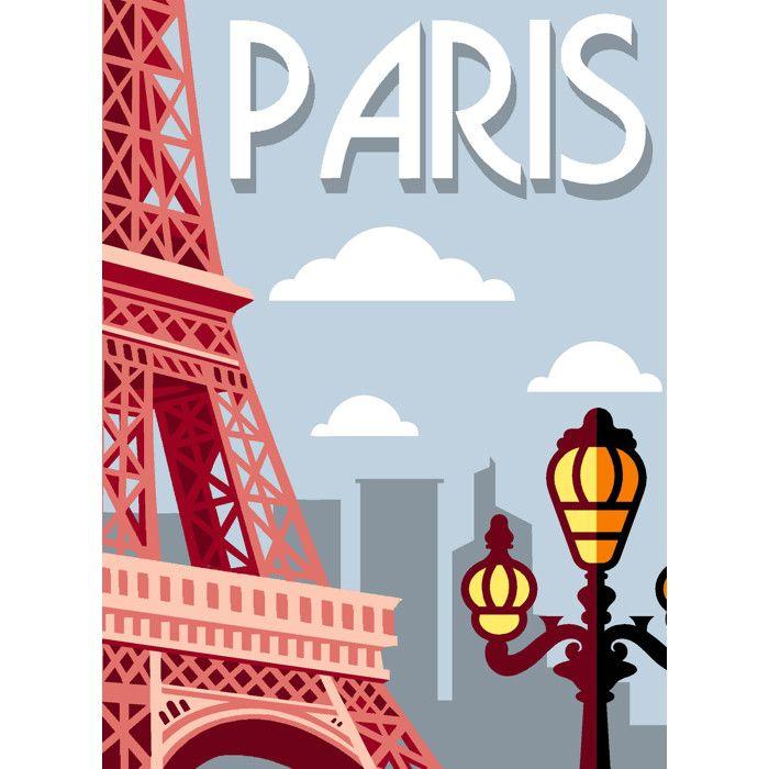 Canevas Margot Paris 40x30cm