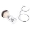 Beard Shaving Brush with Stand Man Beard Kit Synthetic Hair Shaving Brush with Holder Stand Rack