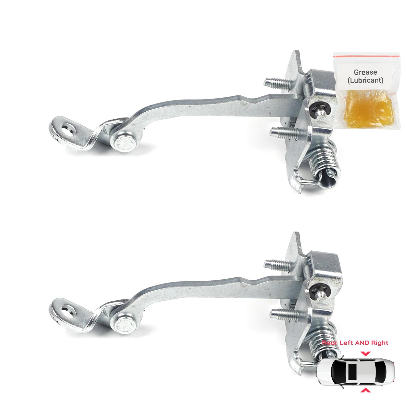 

BDP770-1 2 Pieces Rear Left AND Right Door Hinge Stop Check Strap Limiter for Peugeot 206 206+ 4/5 Door 9181C9
