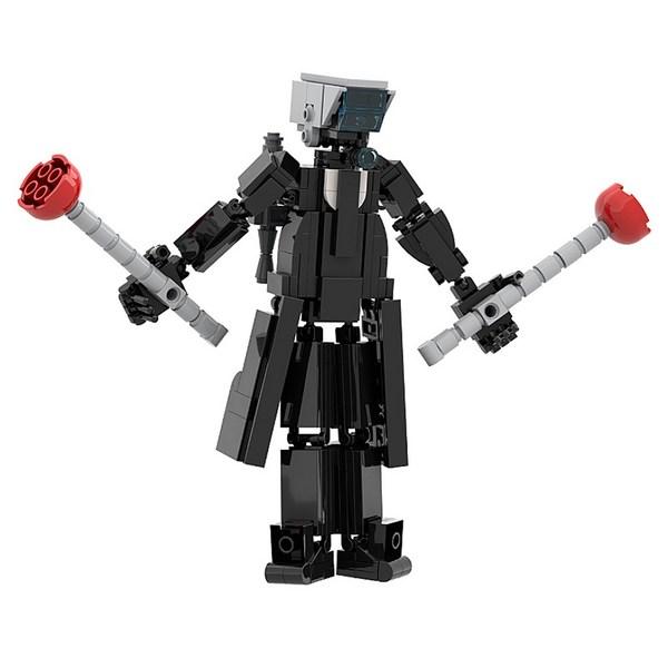 

Skivi Toylet Block Jet Pack Camera Man 277PCS, Разные цвета
