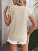 2024 Summer Women's Chunky Knit Round Neck Sweater - European & American Fashion