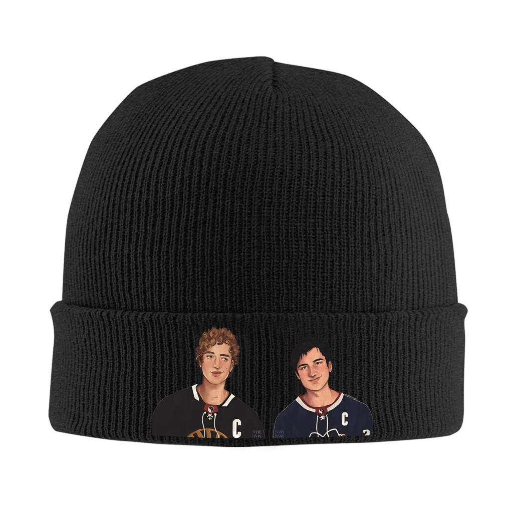Heated Rivalry Loon Hats Autumn Winter Beanies Ski Cap Unisex Unisex Acrylic Bonnet