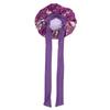 Satin Hair Hat With Digital Floral Design For Comfort And Style
