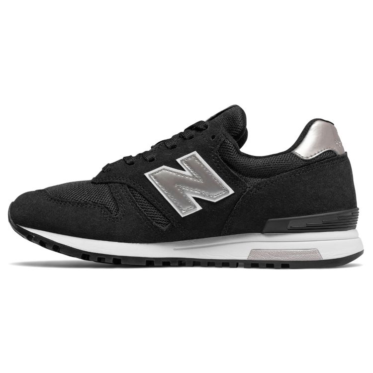 

New Balance 565 Черные Серебряные женские кроссовки WL565KGW