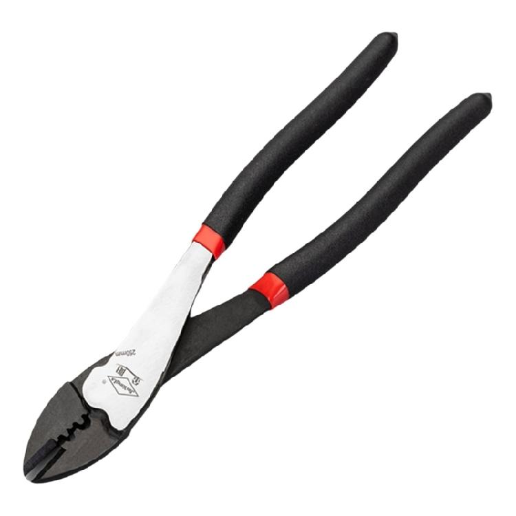 10inch Cable Crimper and Wire Cutter Ergonomically for Precisions Cutting and Crimping Tasks