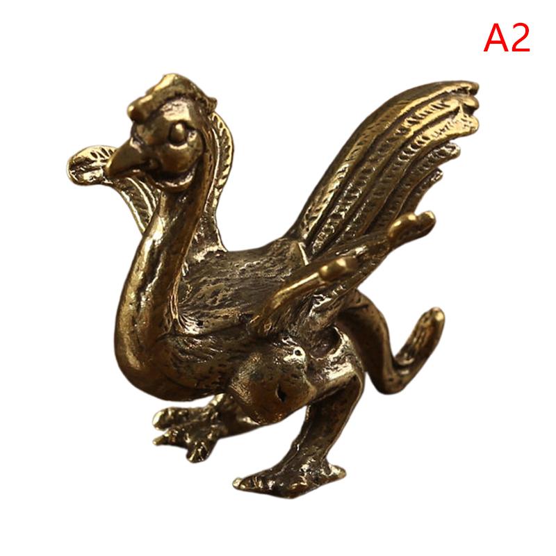 

Латунные фигурки Лазурного Дракона, Белого Тигра, Алой Птицы, Черной Черепахи, Счастливый Процветающий Зверь Декор Украшение для рабочего стола в офисе