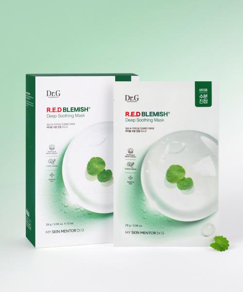 Dr.G Red Blemish Deep Soothing Mask 10P
