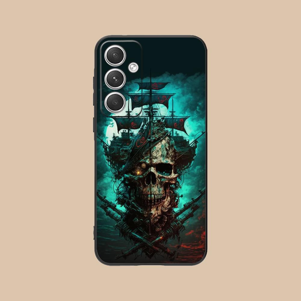 Pirate Corsair Mobile Phone Case for Samsung Galaxy S26 S25 S24 S23 S22 S21 S20 Note20 Plus FE Ultra Colorful Cover Cover Pretty