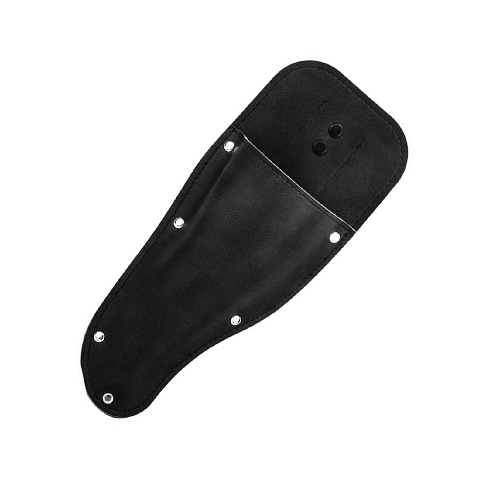 

Захисний чохол зі штучної шкіри, піхви для секаторів, кишені, підвісна сумка, піхви, чохол-тримач для садівництва та електроінструменту чорний