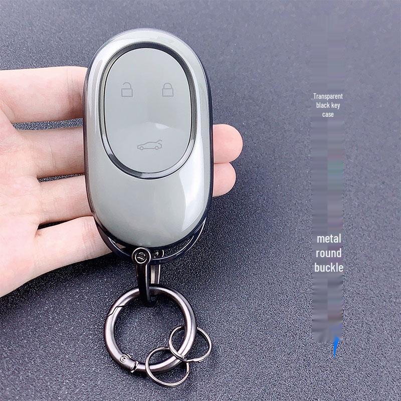 Transparente Smart Key Hülle für Nio ET7, ET5t, ES6, EC6, ES8 - Stilvolle Schutzschale für Damen & Herren