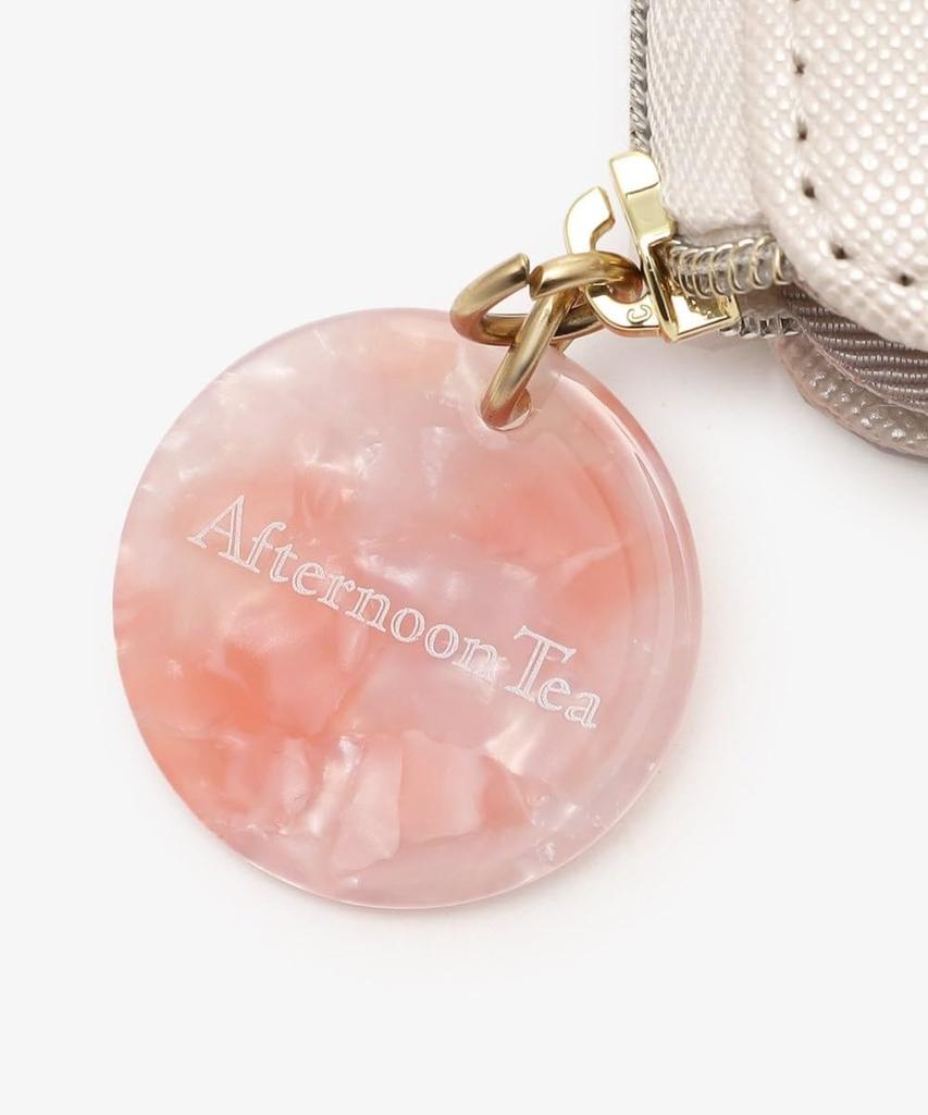 Afternoon Tea Living JM91 Mini-Geldbörse aus synthetischem Perlmuttleder, Weiß