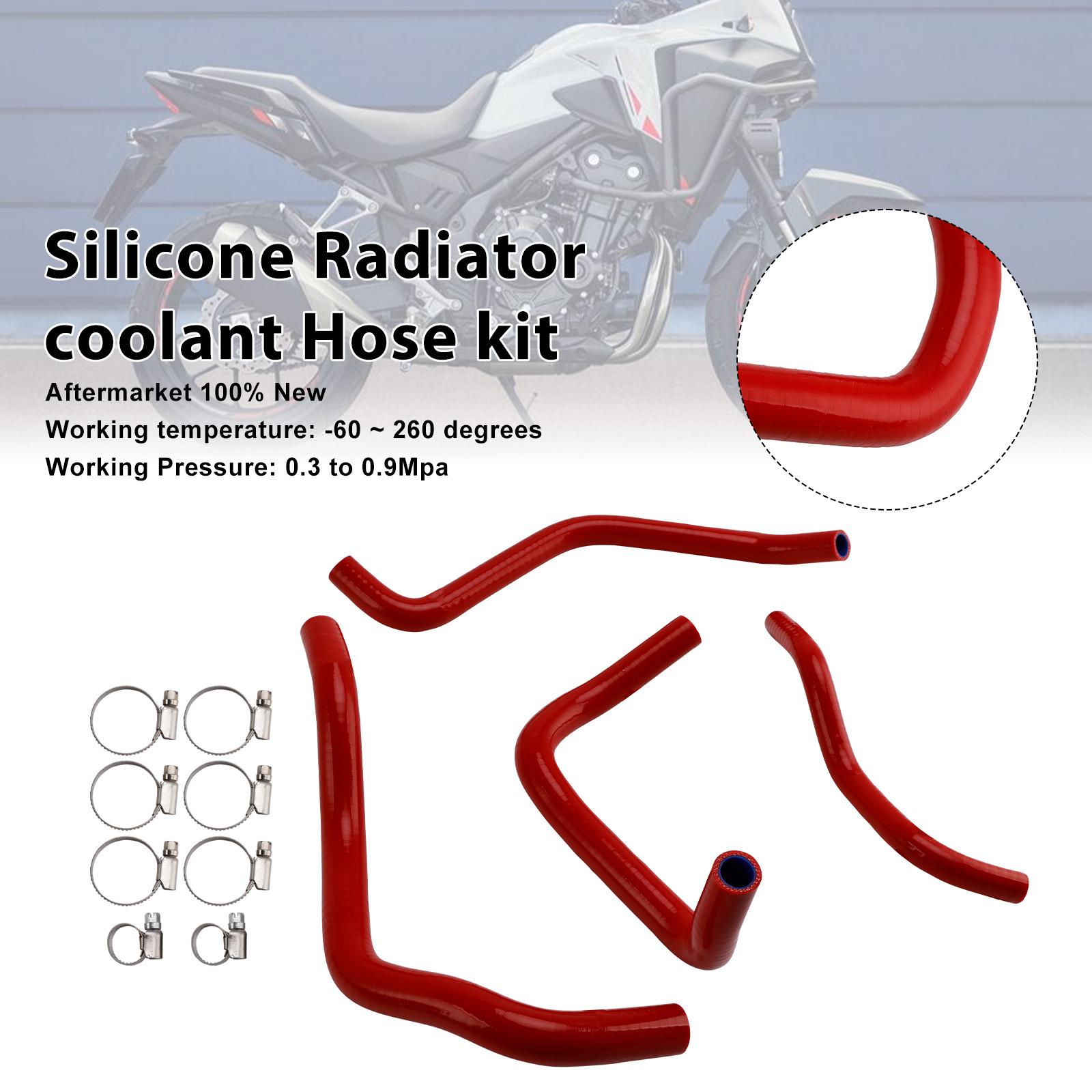 

Silicone Radiator coolant Hose For Honda NX400 NX500 CB500 CB500F/X/R Red