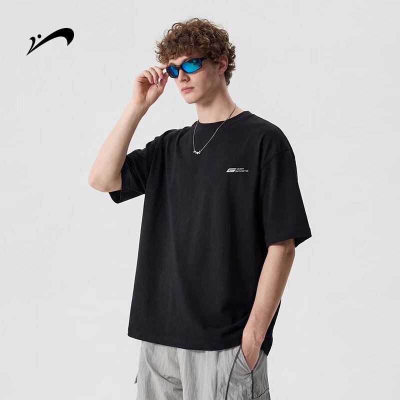Guirenniao Men s American Style Heavyweight Short Sleeve T-Shirt 3XL