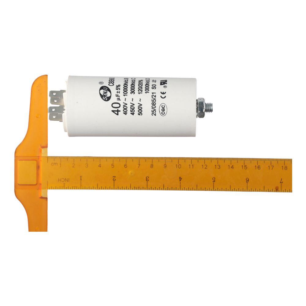50/60Hz CBB60 Run Capacitor 40uF 450V AC  Professionals   Air Compressor Water Pump Motor