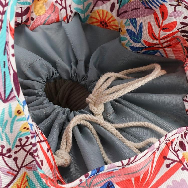 Bolsa de Armazenamento Criativa de Crochê Bolsa Tote para Lãs de Tricô Presente para Mãe Avó