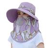 Neck Face Wide Brim Breathable Sun Cap Work Shade Hat Fisherman Cap Sunshade Bucket Hat