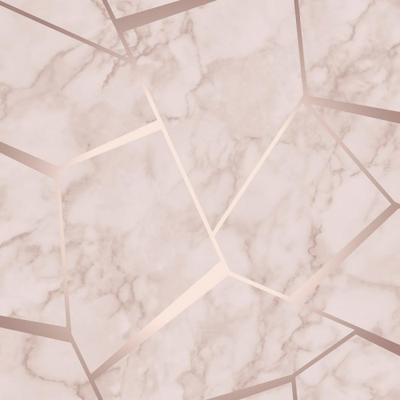 Güzel Dekor Fraktal Mermer Geometrik Duvar Kağıdı