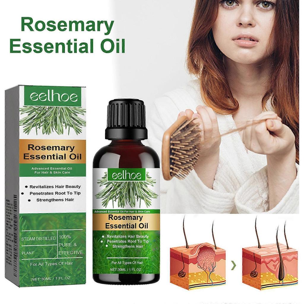 Rosemary hair essential oil refreshing nourishing soft hair care scalp care essential oil 30ml