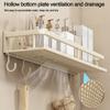 Wall Mounted Bathroom Hanging Plate Punch/Punch-Free Towel Rack  Bathroom Accessories