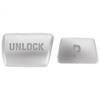Button Aluminum Car Accessories Cover Trim Replacement