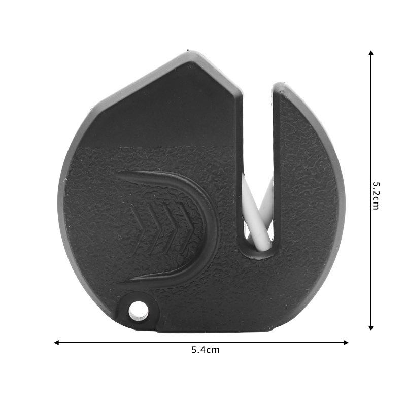 Portable Mini Whetstone: Quick Ceramic Sharpener for Outdoors