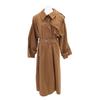 BOTTEGA VENETA [Excellent Condition/Domestically Authorized] 612051 2020 PRESPRING Snap Button Trench coat 38 BrownUsed