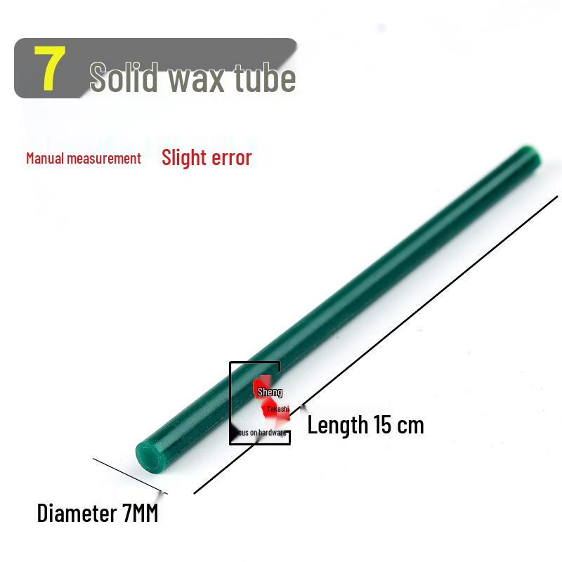 Wax Tube for Jewelry Design and Casting: Carving Wax for Lost-Wax Method and Mold Production