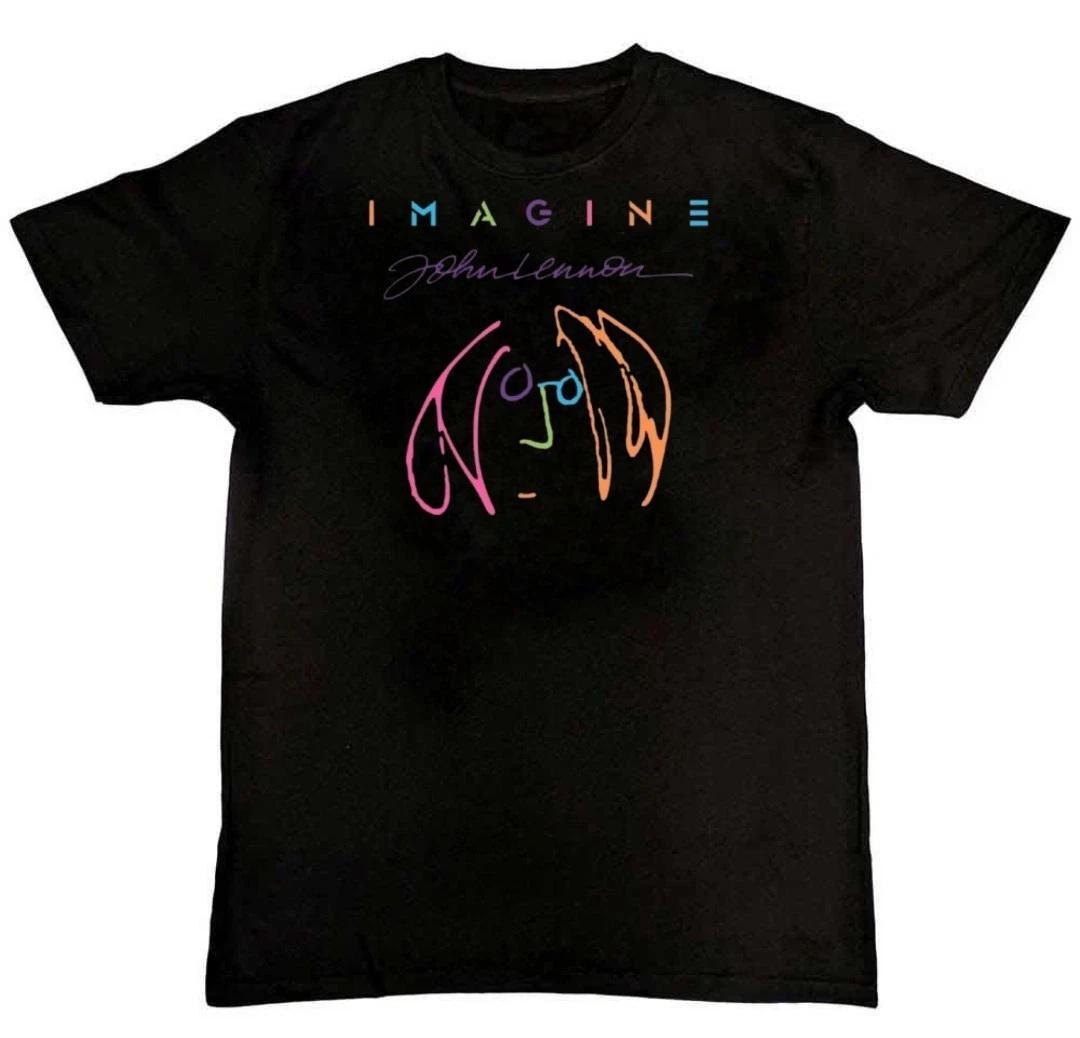 Men s and Women s T-shirts John Lennon Imagine Beatles Music Merch Graphic Print T-Shirt S M L XL 2 3 4 XL S