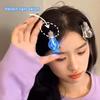 Creative Funny Hairpin Changing Simulation Light Bulb Hair Clip Accessory for Parties and Performances
